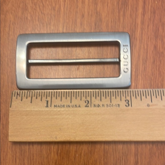 Gucci Silver-Tone Belt Buckle - Picture 1 of 3